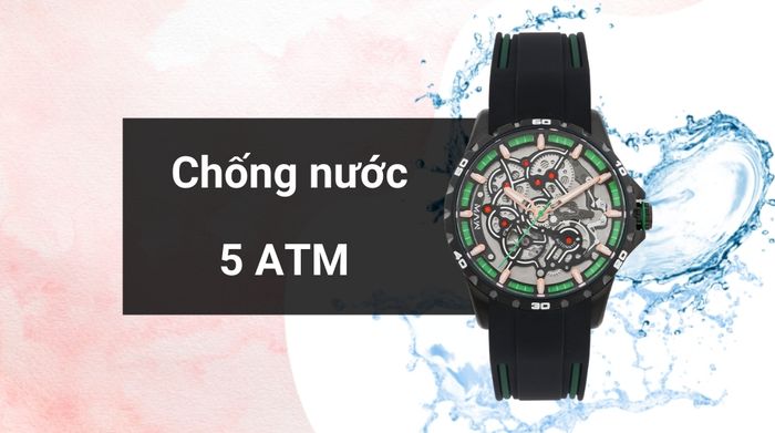 Khả năng kháng nước của mẫu đồng hồ