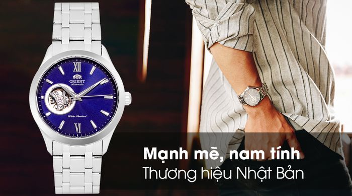 Đồng hồ Nam Orient FAG03001D0 - Cơ tự động có thiết kế nam tính, mạnh mẽ