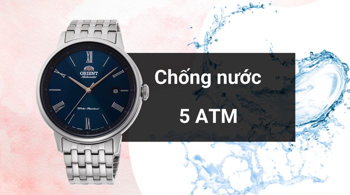 Khả năng kháng nước của mẫu đồng hồ
