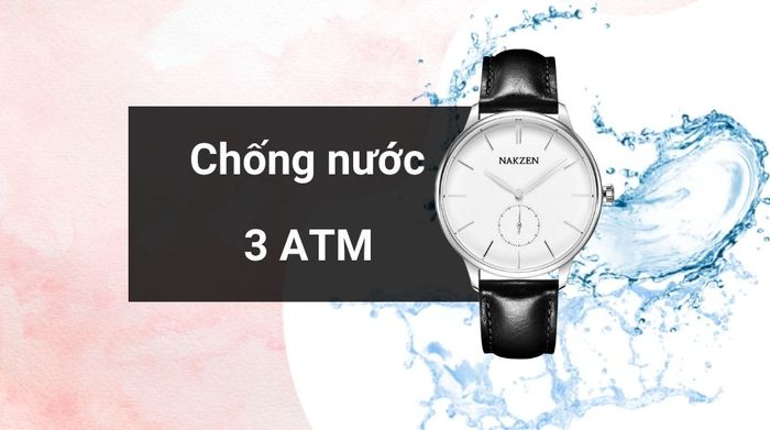 Khả năng kháng nước của mẫu đồng hồ