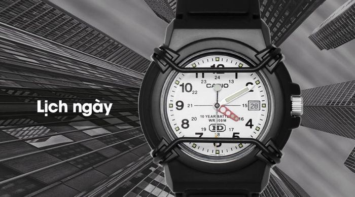 Đồng hồ Nam Casio HDA-600B-7BVDF có chức năng lịch ngày