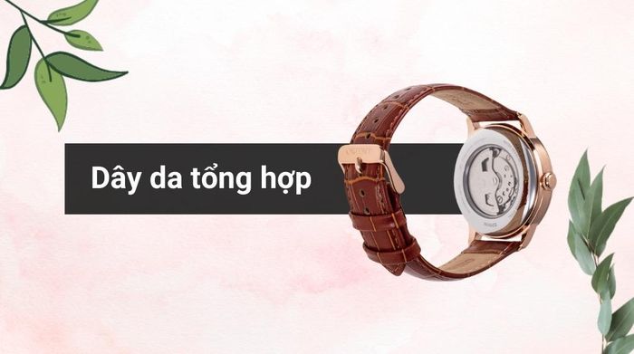 Chất liệu dây đeo của mẫu đồng hồ