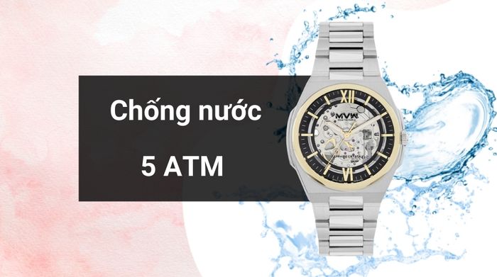 Khả năng kháng nước của mẫu đồng hồ