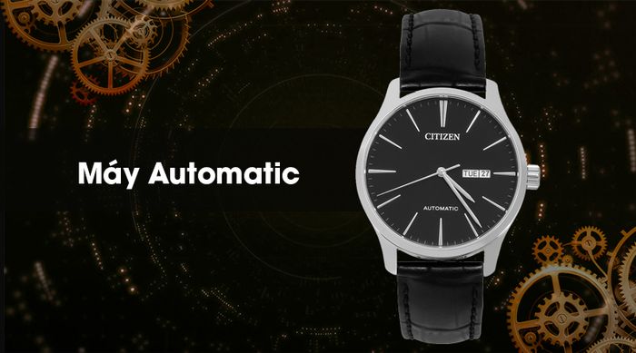 Đồng hồ Nam Citizen NH8350-08E - Cơ tự động hoạt động không cần pin