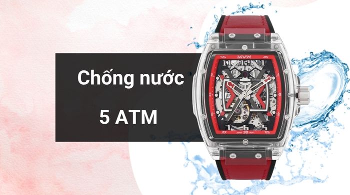 Khả năng kháng nước của mẫu đồng hồ