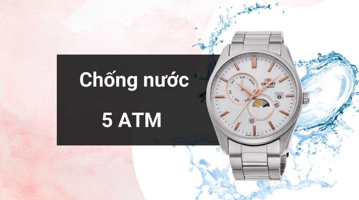 Khả năng kháng nước của mẫu đồng hồ