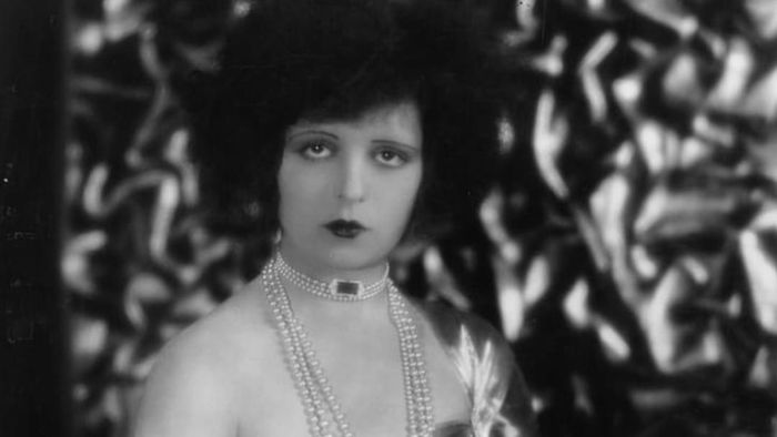 A 1925 photograph capturing Clara Bow.