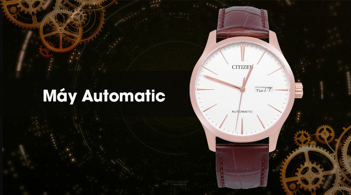 Đồng hồ Nam Citizen NH8353-18A - Cơ tự động hoạt động không cần pin