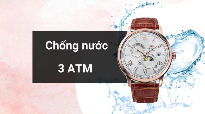 Khả năng kháng nước của mẫu đồng hồ