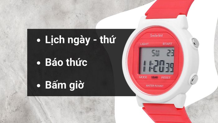 Tiện ích của mẫu đồng hồ