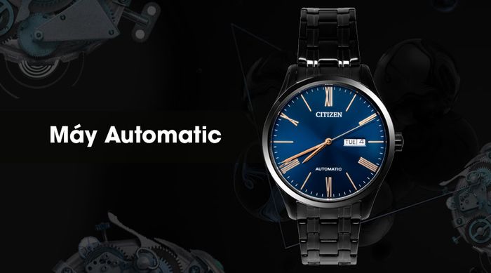 Đồng hồ Nam Citizen NH8365-86M - Cơ tự động không cần pin khi hoạt động