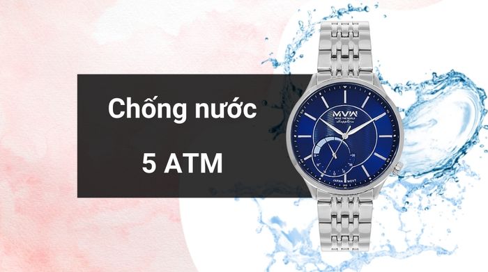 Khả năng kháng nước của mẫu đồng hồ
