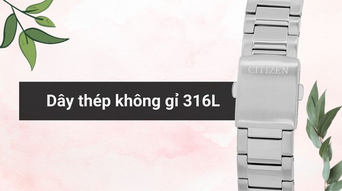 Chất liệu dây đeo của mẫu đồng hồ
