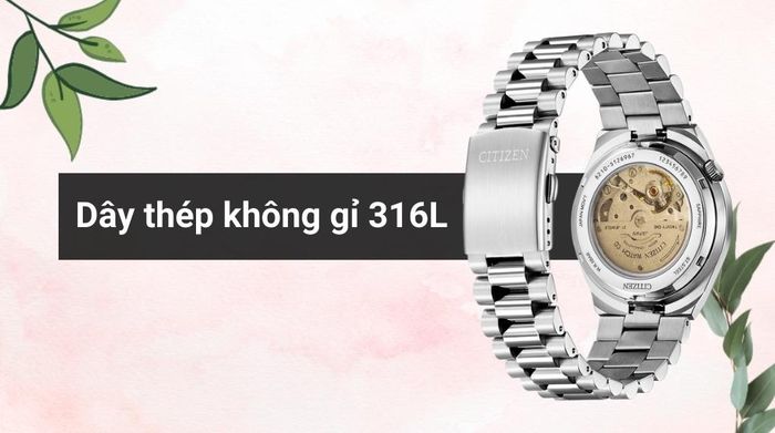 Chất liệu dây đeo của mẫu đồng hồ