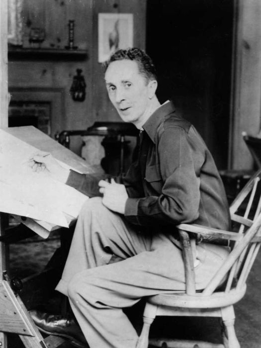 An image of Norman Rockwell is shown