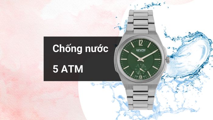 Khả năng kháng nước của mẫu đồng hồ