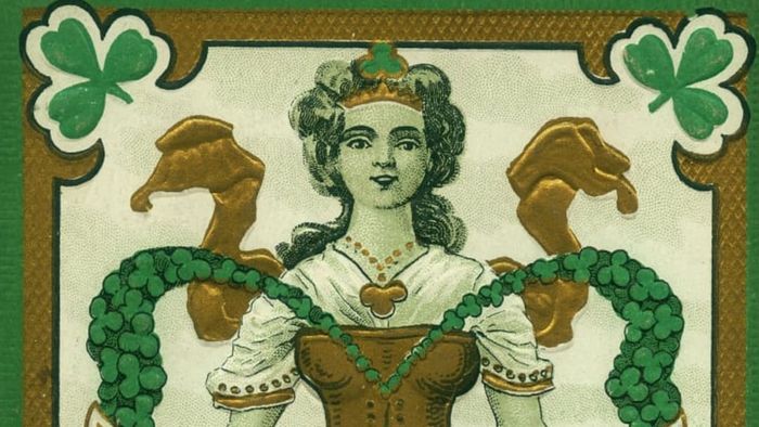 A classic St. Patrick’s Day postcard.
