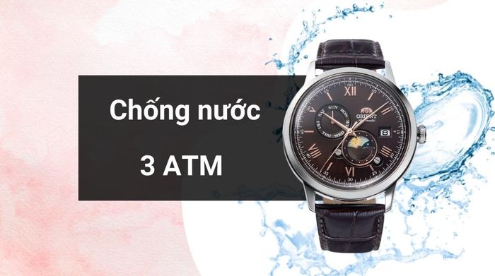Khả năng kháng nước của mẫu đồng hồ