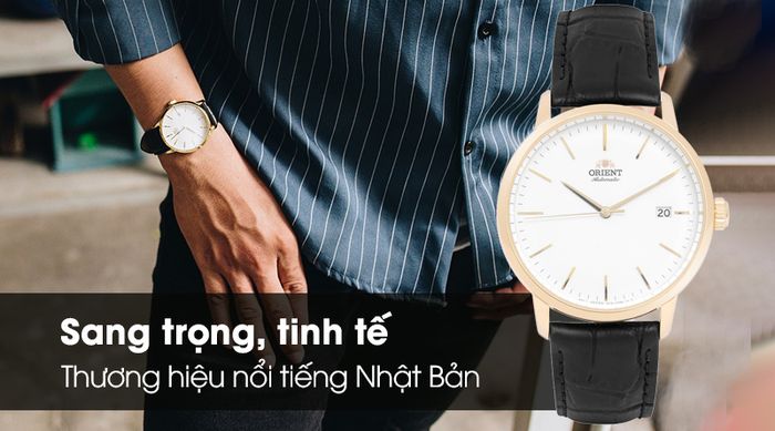 Đồng hồ Nam Orient RA-AC0E03S10B - Nam - Cơ tự động có thiết kế sang trọng