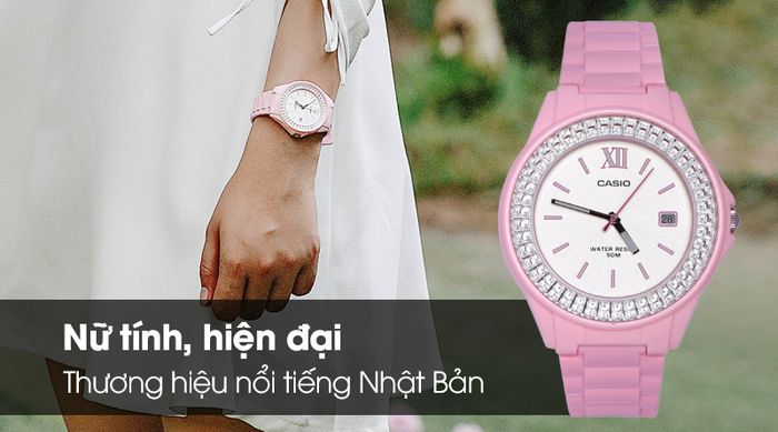 Đồng hồ Nữ Casio LX-500H-4E4VDF thiết kế nữ tính
