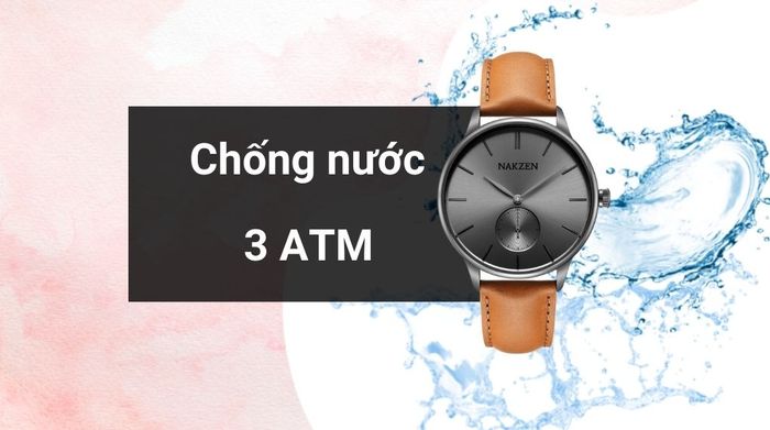 Khả năng kháng nước của mẫu đồng hồ