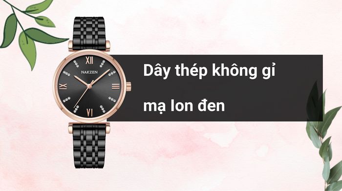 Chất liệu dây đeo của mẫu đồng hồ