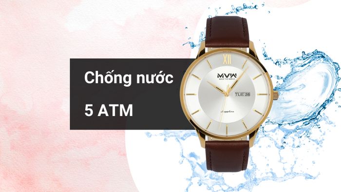 Khả năng kháng nước của mẫu đồng hồ