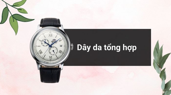 Chất liệu dây đeo của mẫu đồng hồ
