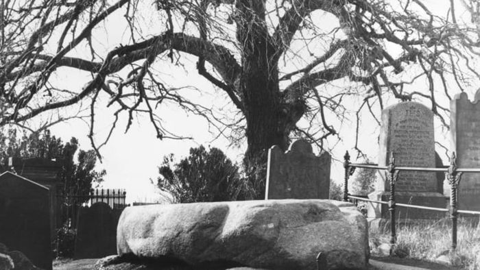 St. Patrick's Grave at Down Cathedral
