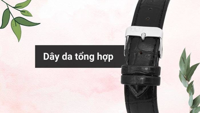 Chất liệu dây đeo của mẫu đồng hồ