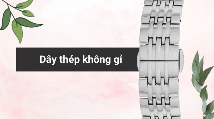 Chất liệu dây đeo của mẫu đồng hồ