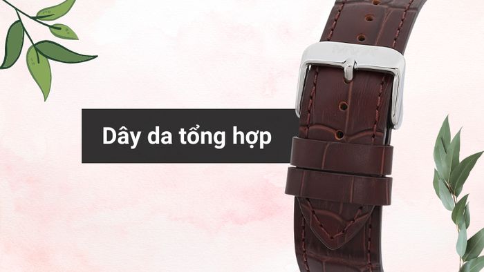 Chất liệu dây đeo của mẫu đồng hồ