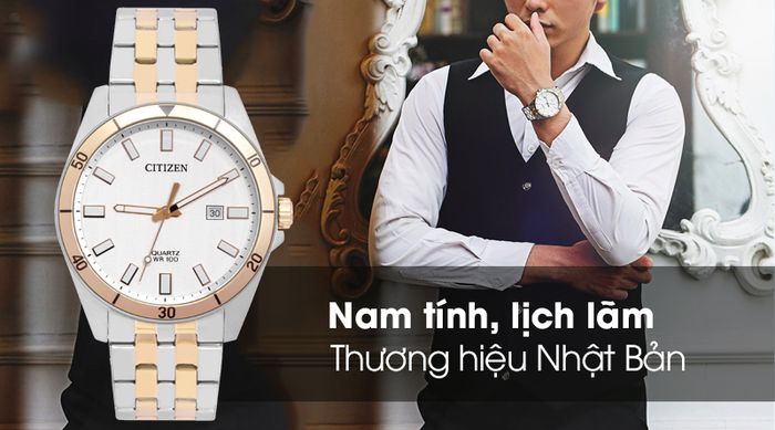 Đồng hồ Nam Citizen BI5056-58A có thiết kế nam tính