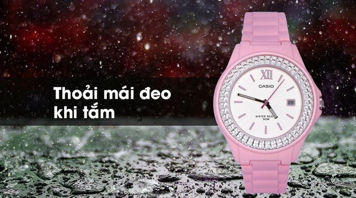 Đồng hồ Nữ Casio LX-500H-4E4VDF chống nước