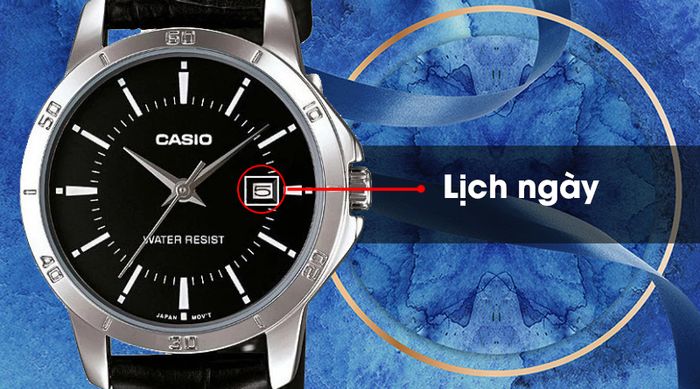 Đồng hồ nữ Casio LTP-V004L-1AUDF có lịch ngày hữu dụng