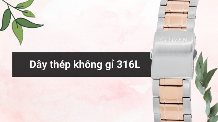 Chất liệu dây đeo của mẫu đồng hồ