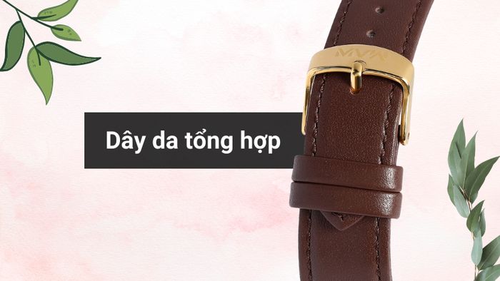 Chất liệu dây đeo của mẫu đồng hồ