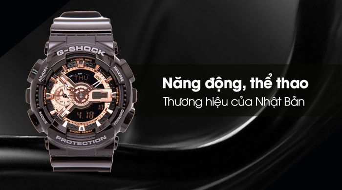 Đồng hồ nam G-Shock GA-110MMC-1ADR với thiết kế năng động, thể thao