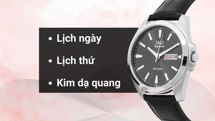 Tiện ích của mẫu đồng hồ