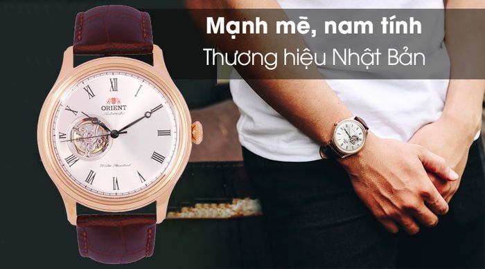 Đồng hồ Nam Orient FAG00001S0 - Cơ tự động có thiết kế nam tính, mạnh mẽ