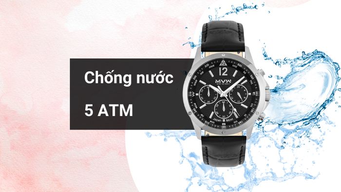 Khả năng kháng nước của mẫu đồng hồ