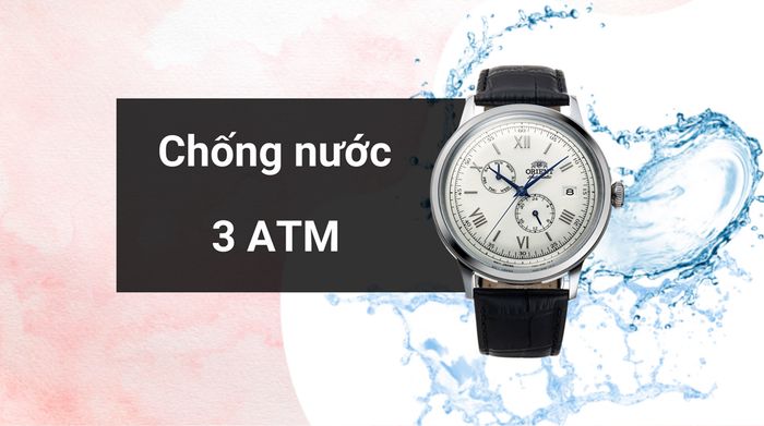 Khả năng kháng nước của mẫu đồng hồ