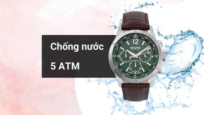 Khả năng kháng nước của mẫu đồng hồ