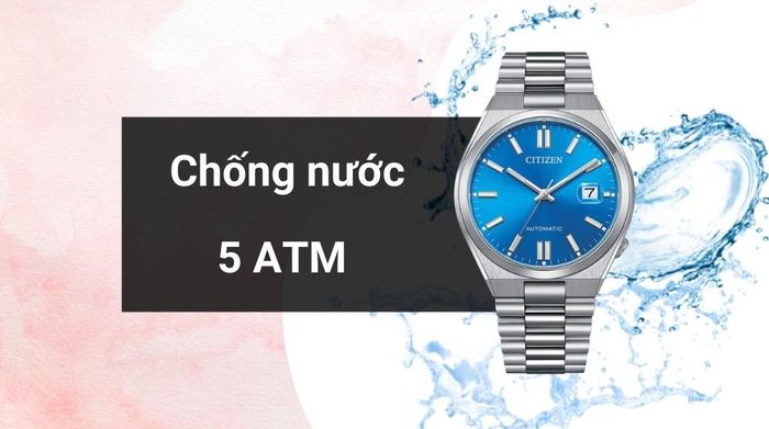 Khả năng kháng nước của mẫu đồng hồ