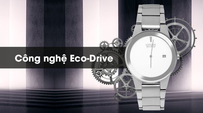 Đồng hồ Nam Citizen AU1060-51A có công nghệ Eco-Drive