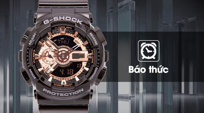 Đồng hồ nam G-Shock GA-110MMC-1ADR có chức năng báo thức