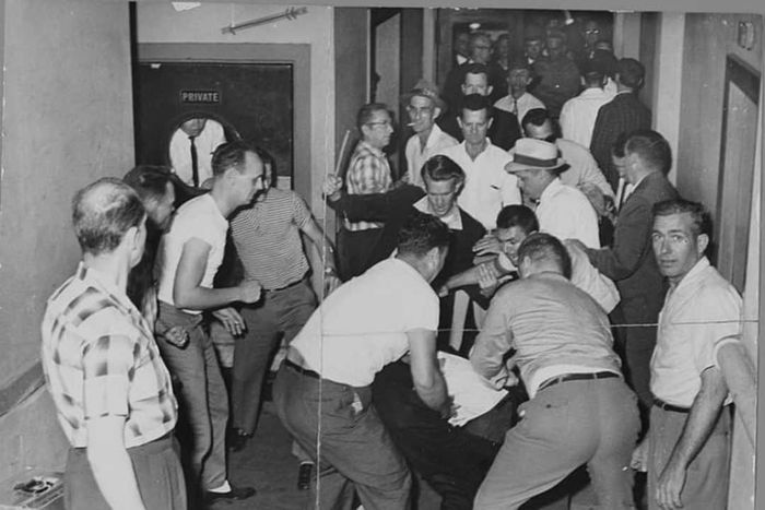 Tommy Langston of the Birmingham Post-Herald