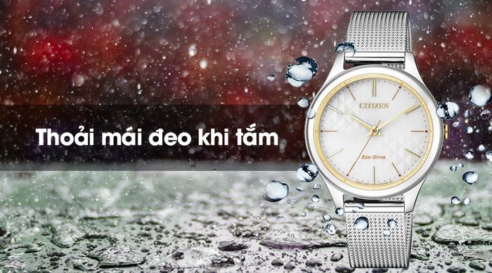 Đồng hồ nữ Citizen EM0504-81A chống nước 5 ATM