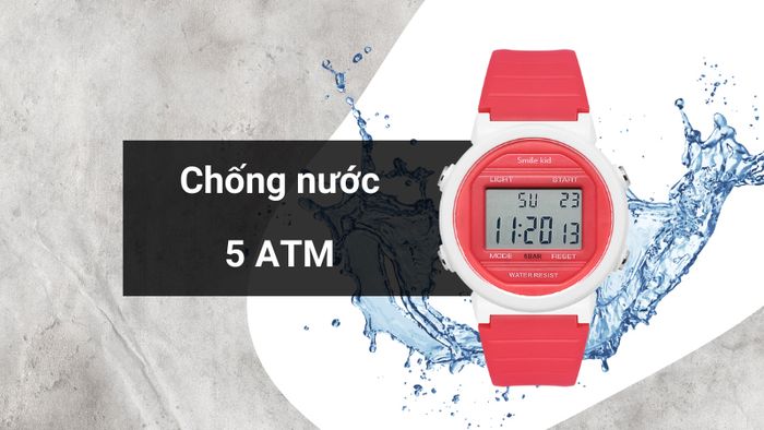 Khả năng kháng nước của mẫu đồng hồ