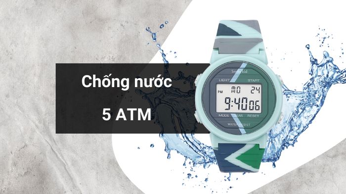 Khả năng kháng nước của mẫu đồng hồ